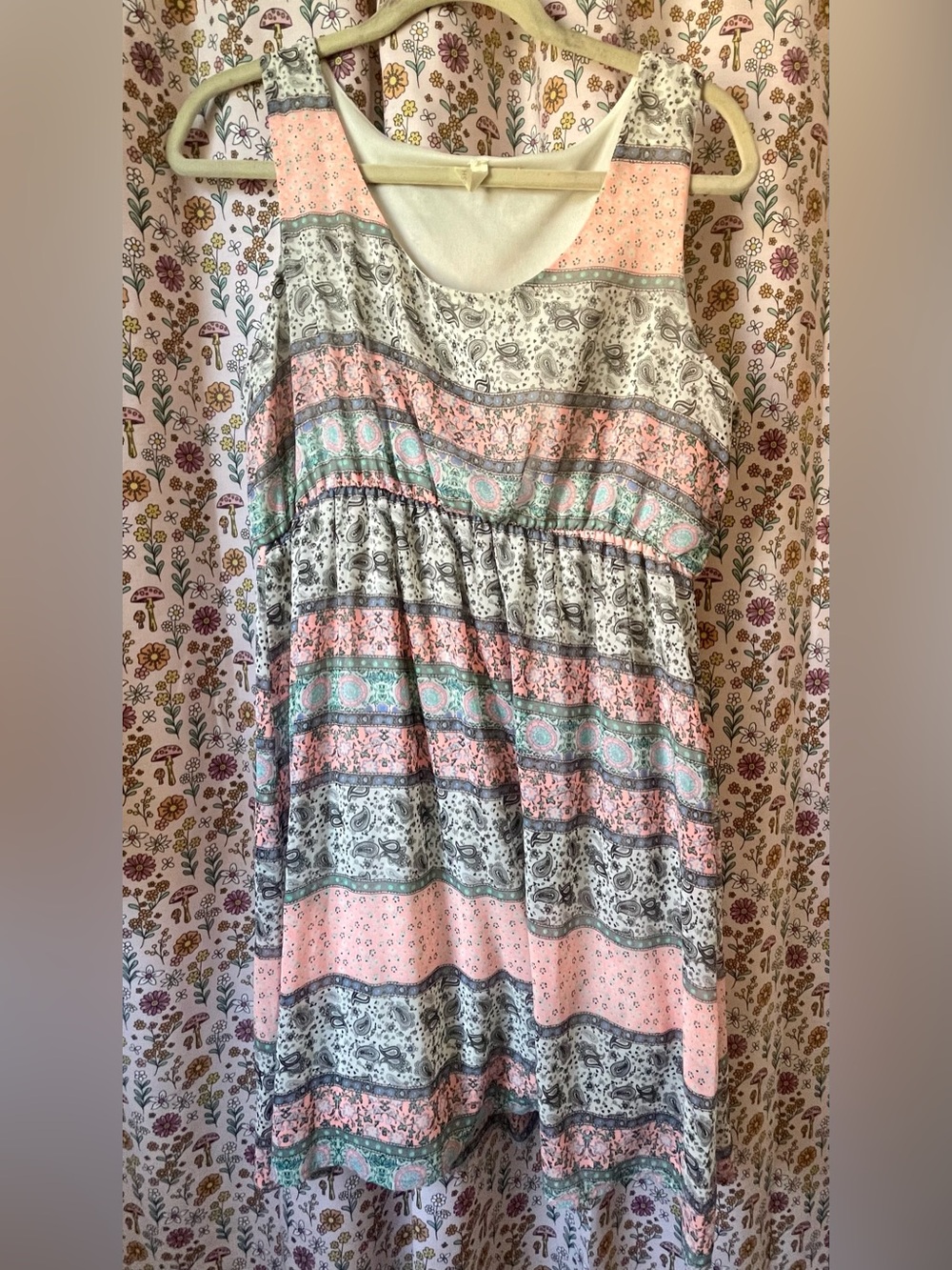 Pink blush sleeveless dress